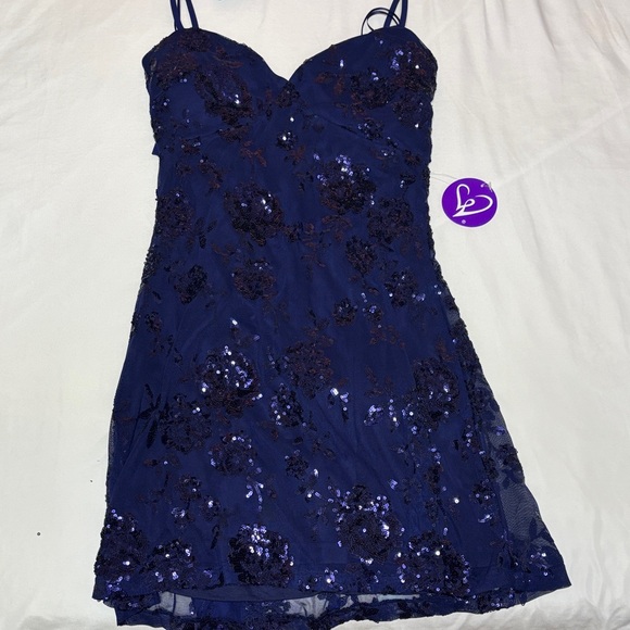 Windsor Dresses & Skirts - Windsor Midnight Blue Sequin Gown